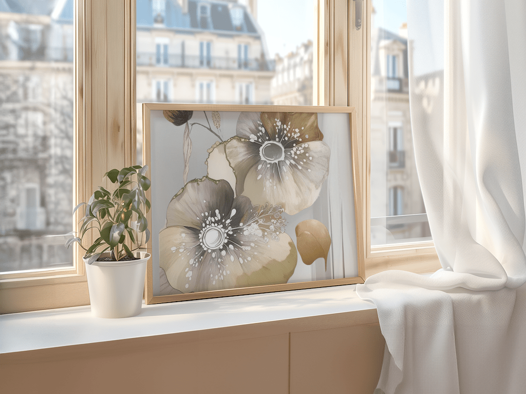 Abstract Flowers Art | Canvas Art, Art Prints & Framed Canvas - Buy Wall Art