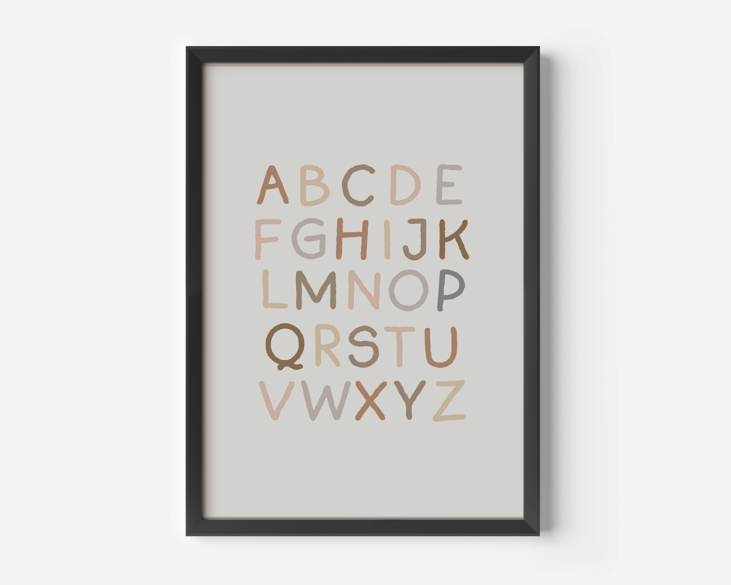 Alphabet Nursery Print | Canvas Art, Art Prints & Framed Canvas - Buy Wall Art
