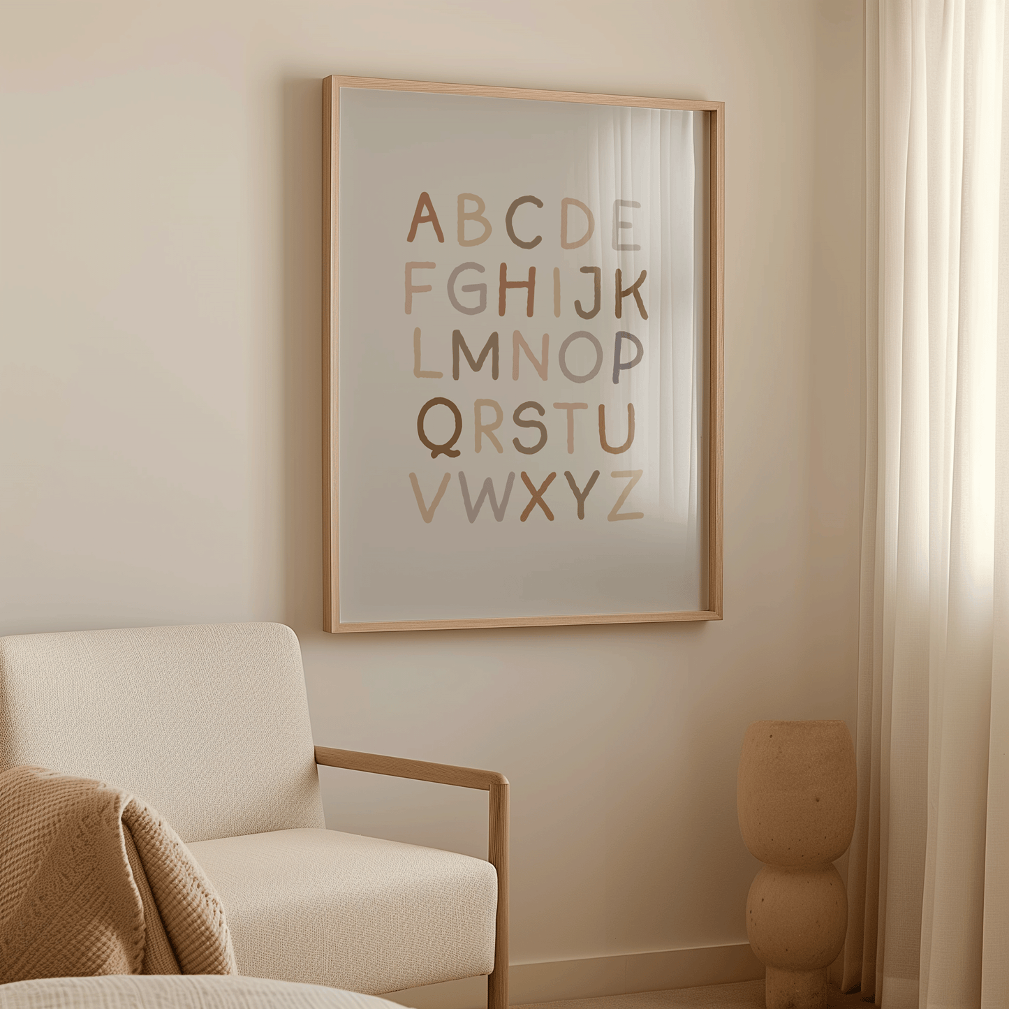 Alphabet Nursery Print | Canvas Art, Art Prints & Framed Canvas - Buy Wall Art