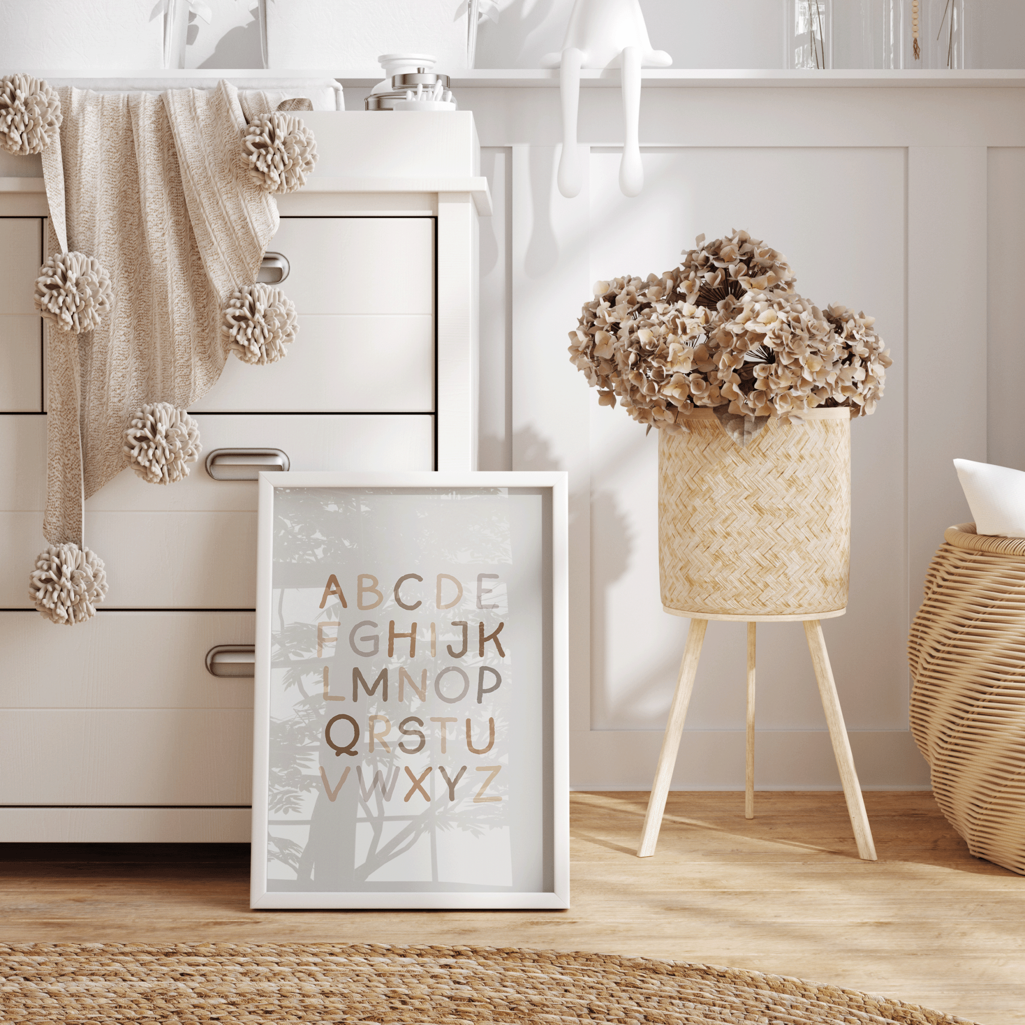 Alphabet Nursery Print | Canvas Art, Art Prints & Framed Canvas - Buy Wall Art