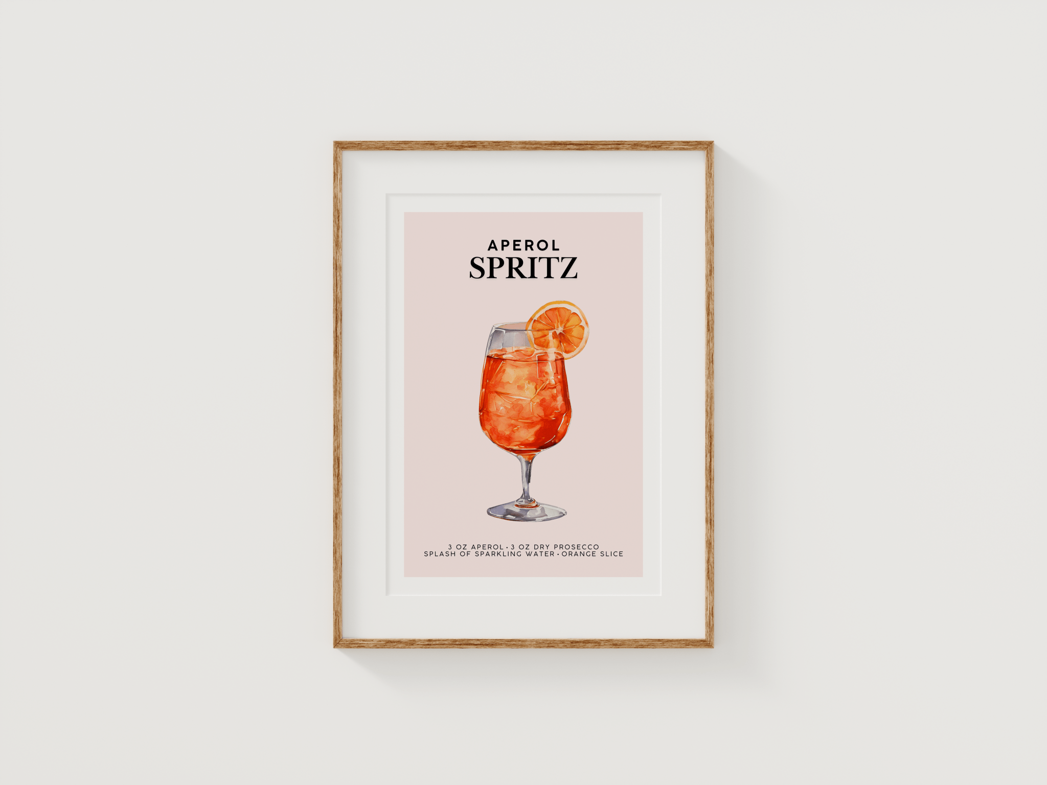 Aperol Spritz Print | Canvas Art, Art Prints & Framed Canvas - Buy Wall Art