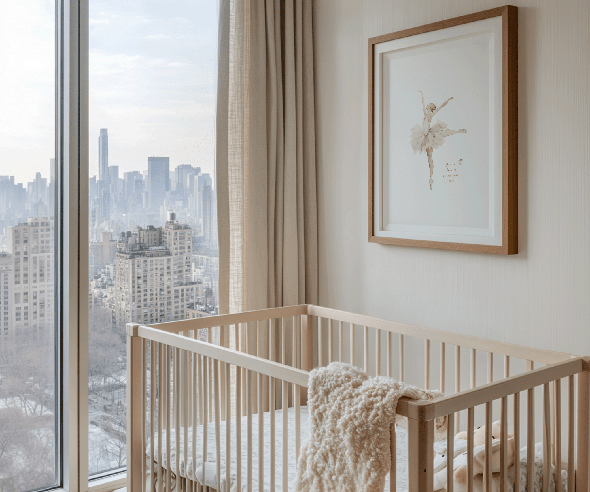 Ballerina Nursery Wall Art | Canvas Art, Art Prints & Framed Canvas - Buy Wall Art