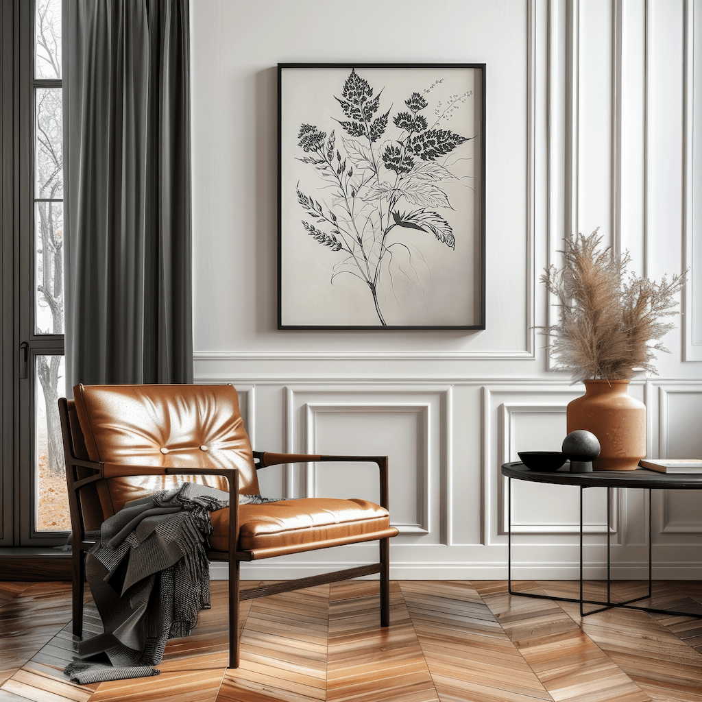 Black Botanical Wall Art | Canvas Art, Art Prints & Framed Canvas - Buy Wall Art