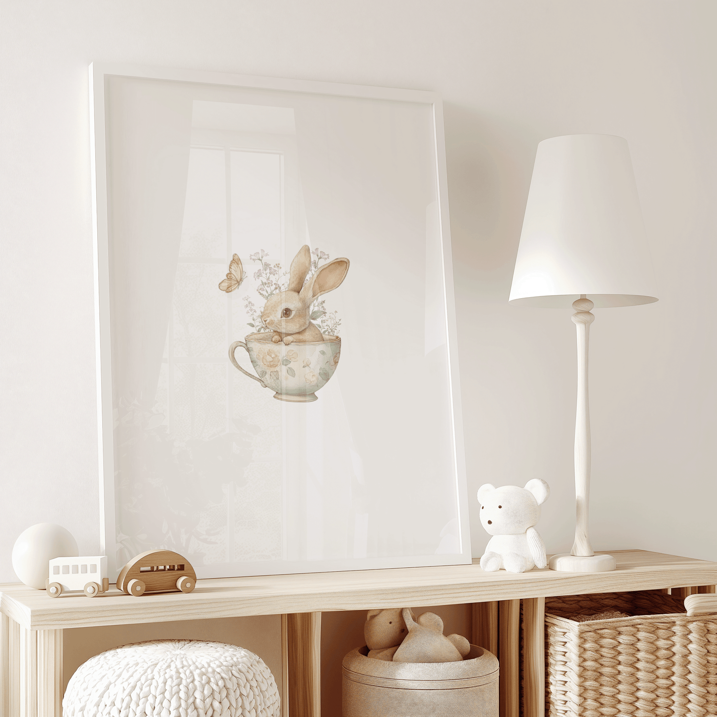 Bunny Nursery Art | Canvas Art, Art Prints & Framed Canvas - Buy Wall Art