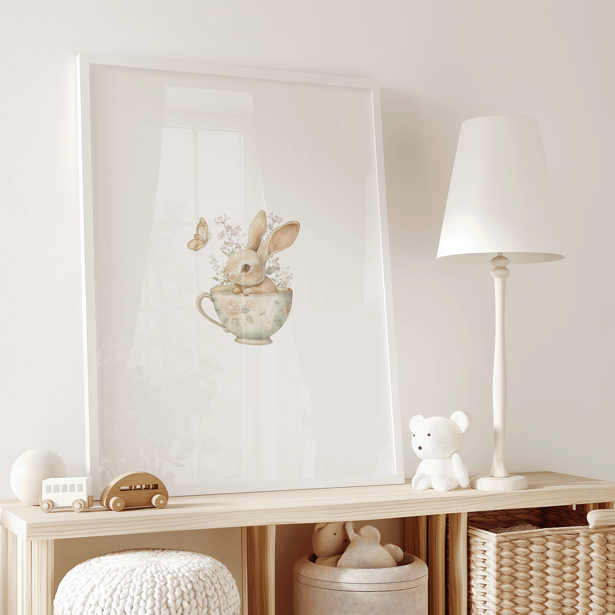 Bunny Nursery Art | Canvas Art, Art Prints & Framed Canvas - Buy Wall Art