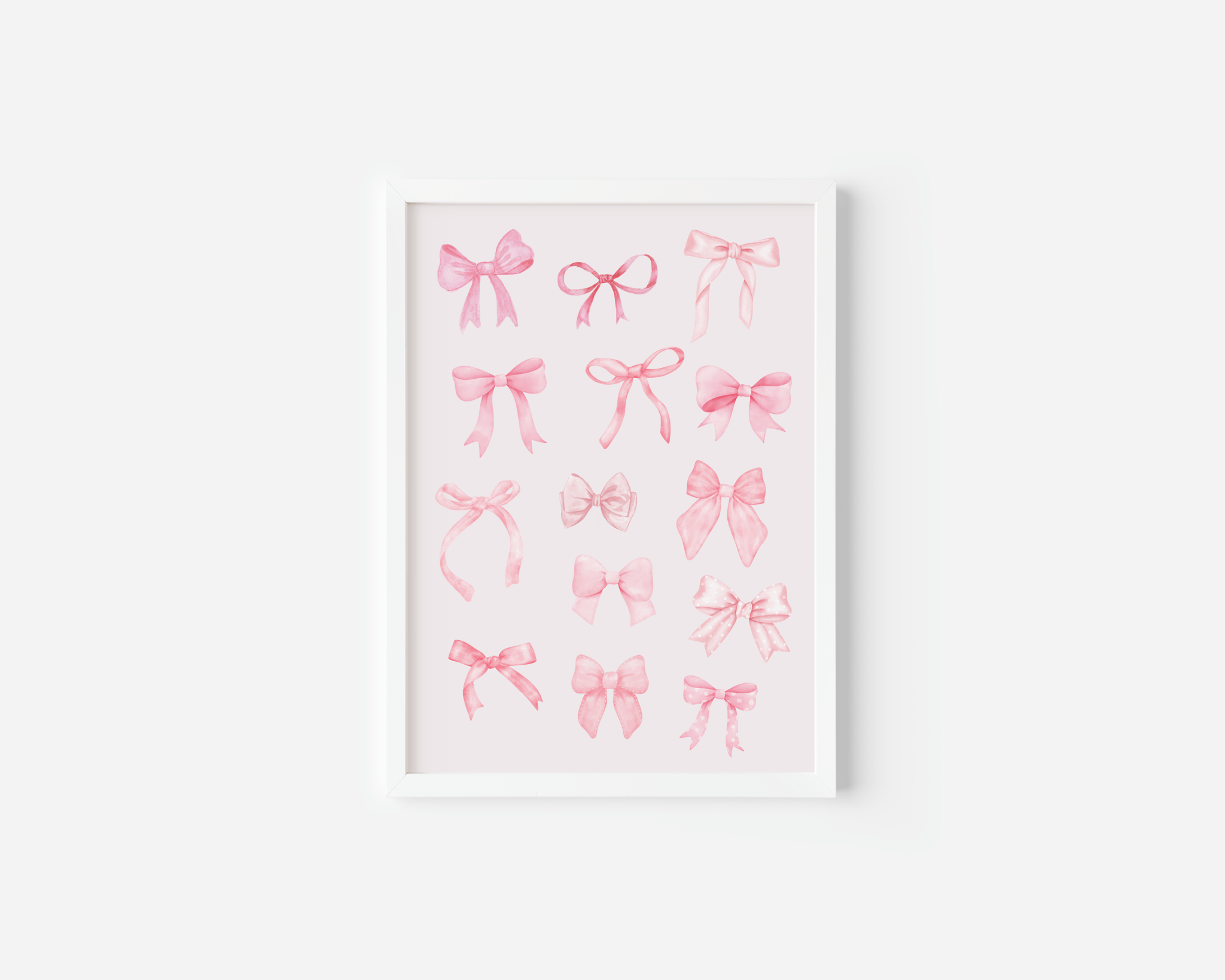 Coquette Bow Nursery Wall Art | Canvas Art, Art Prints & Framed Canvas - Buy Wall Art