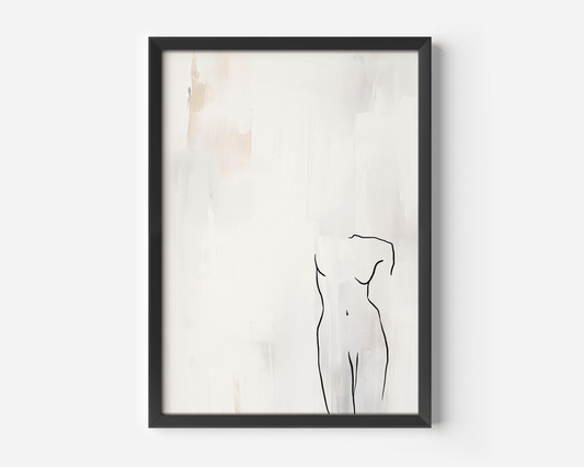 Minimalist Abstract Line Art | Canvas Art, Art Prints & Framed Canvas - Buy Wall Art