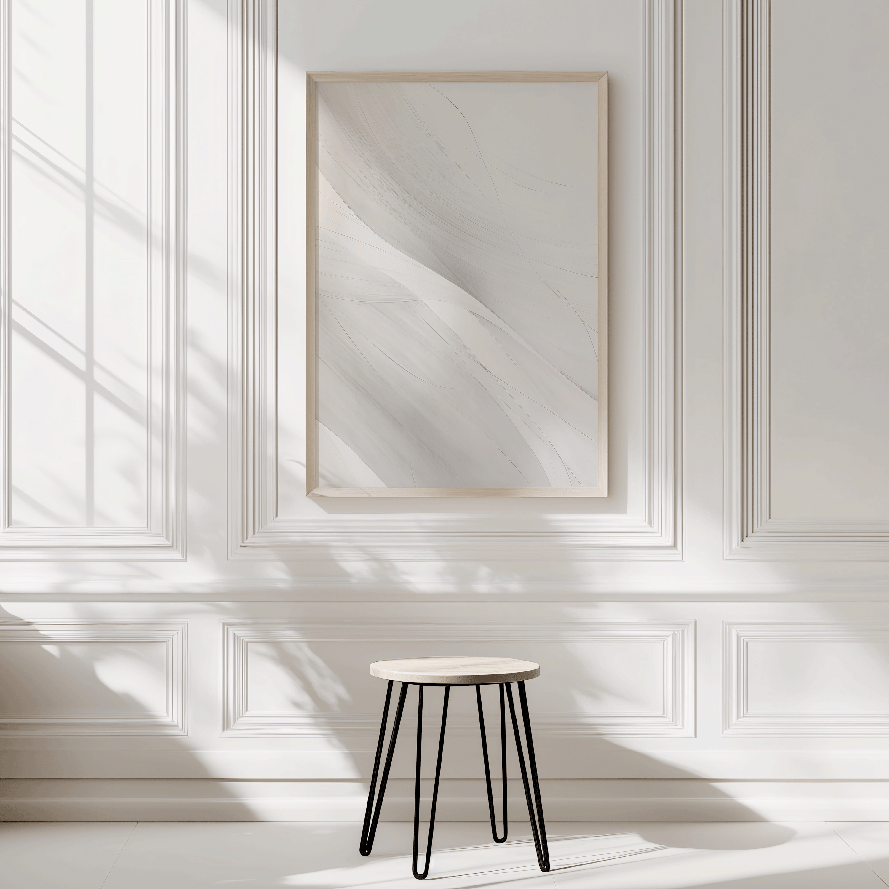 Minimal Neutral Wall Art | Canvas Art, Art Prints & Framed Canvas, abstract modern contemporary wall art print, buy wall art online, wall art canada, grey white beige minimalist print