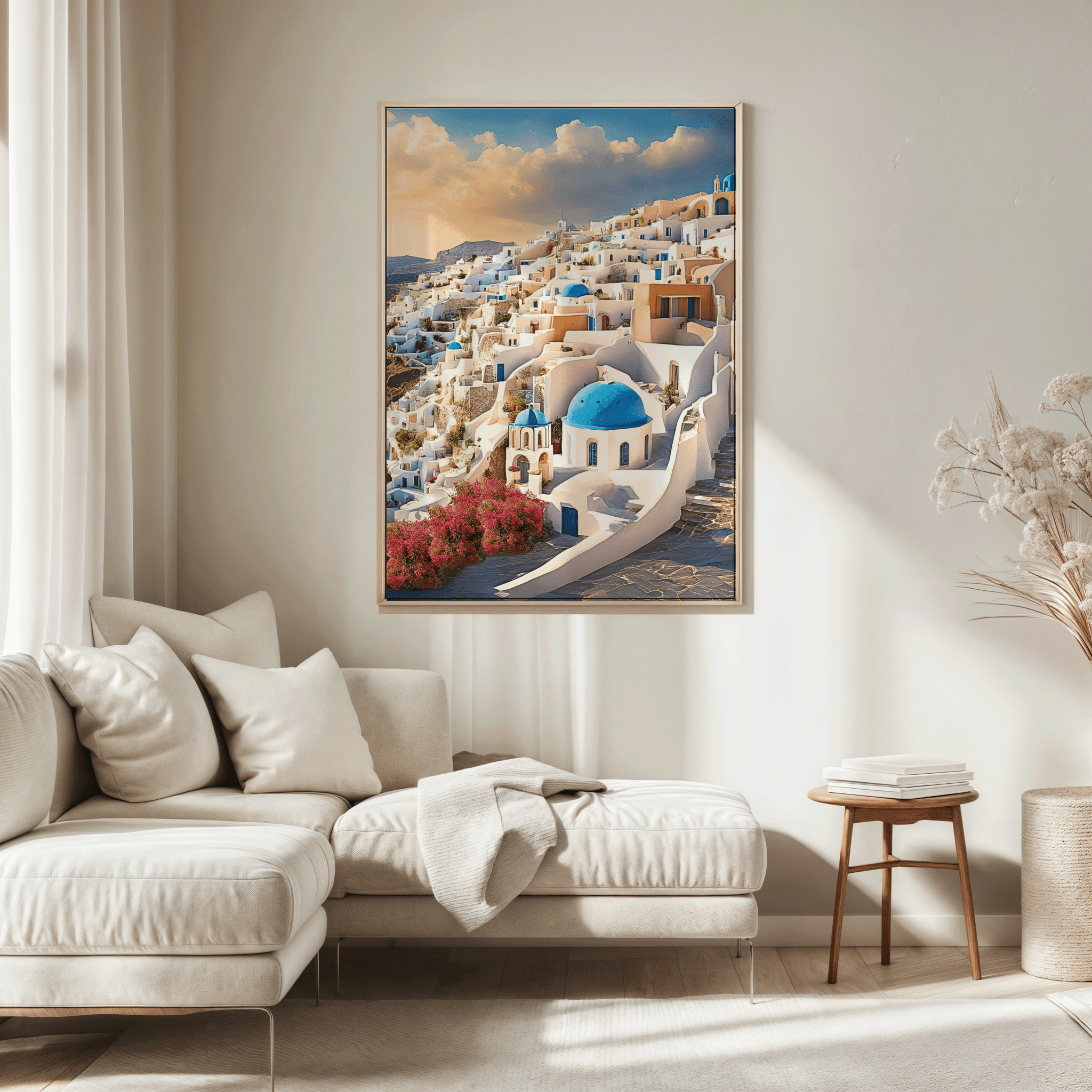 Santorini Wall Art | Canvas Art, Art Prints & Framed Canvas - Buy Wall Art