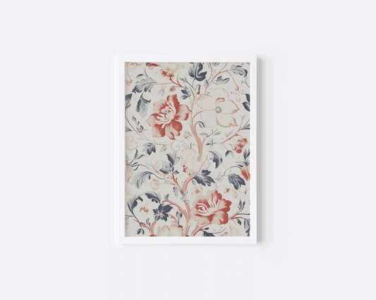 Vintage Flower Print Wall Art | Canvas Art, Art Prints & Framed Canvas - Buy Wall Art