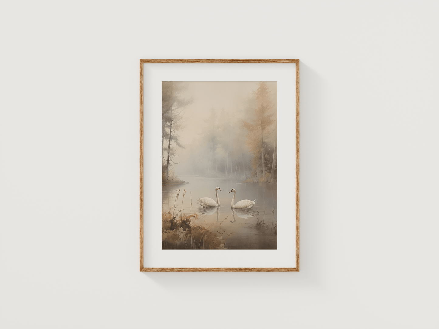 Vintage Lake Landscape Wall Art | Canvas Art, Art Prints & Framed Canvas - Buy Wall Art