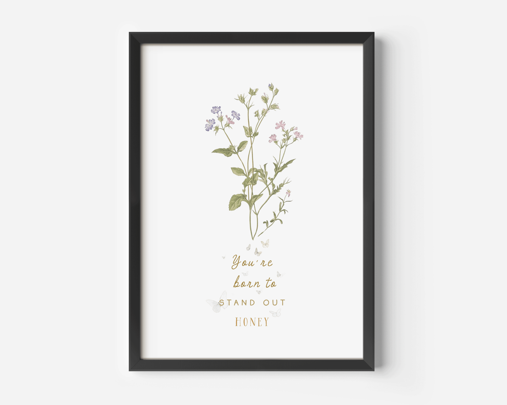 Wildflower Vintage Nursery Art | Canvas Art, Art Prints & Framed Canvas - Buy Wall Art