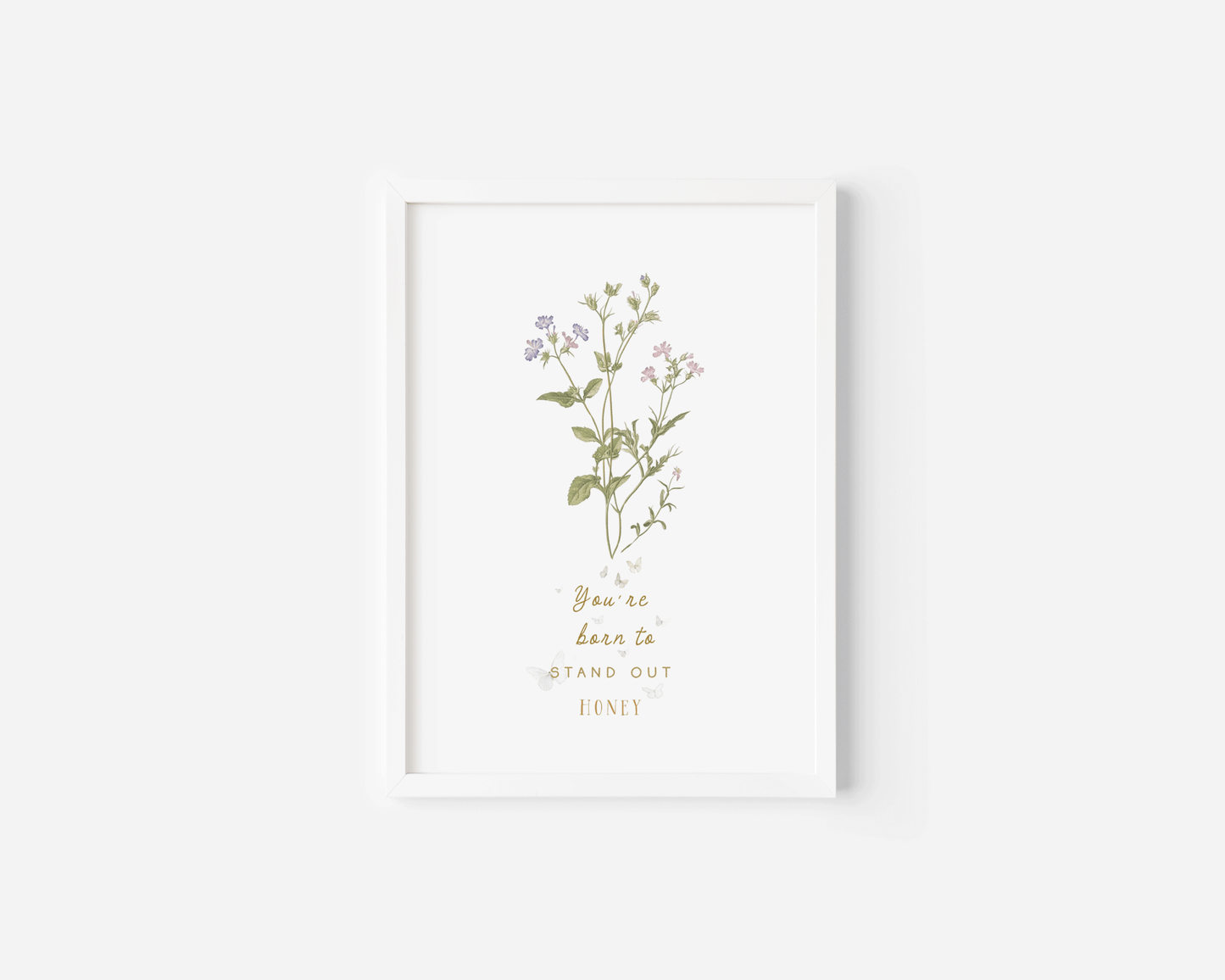 Wildflower Vintage Nursery Art | Canvas Art, Art Prints & Framed Canvas - Buy Wall Art