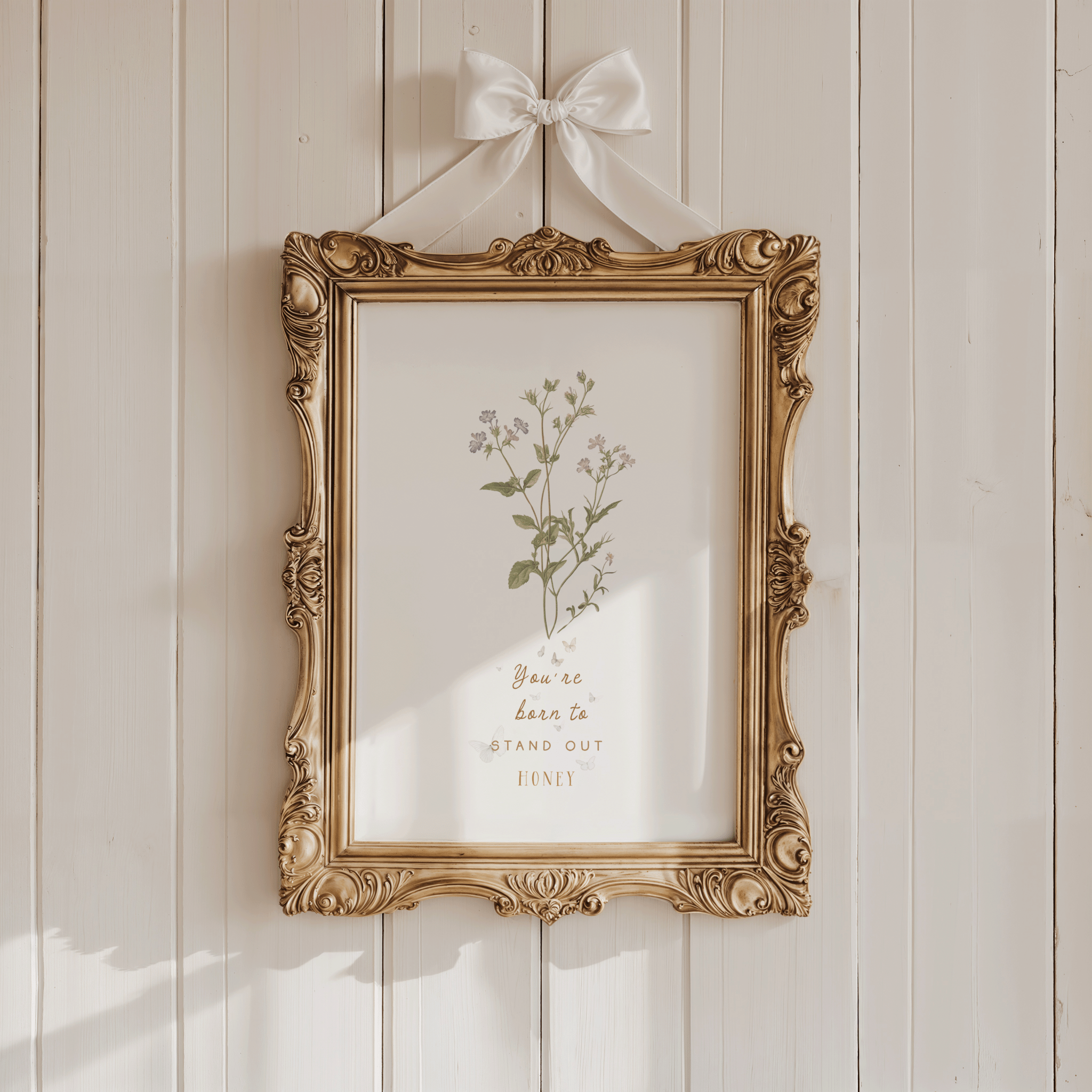 Wildflower Vintage Nursery Art | Canvas Art, Art Prints & Framed Canvas - Buy Wall Art