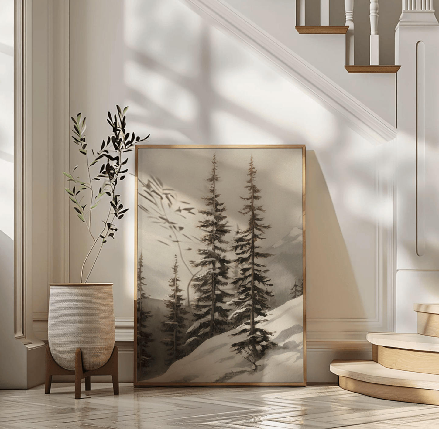 Winter Tree Wall Art | Canvas Art, Art Prints & Framed Canvas - Buy Wall Art