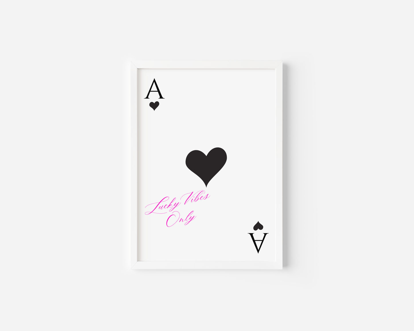 Ace of Hearts Wall Art | Canvas Art, Art Prints & Framed Canvas - Buy Wall Art