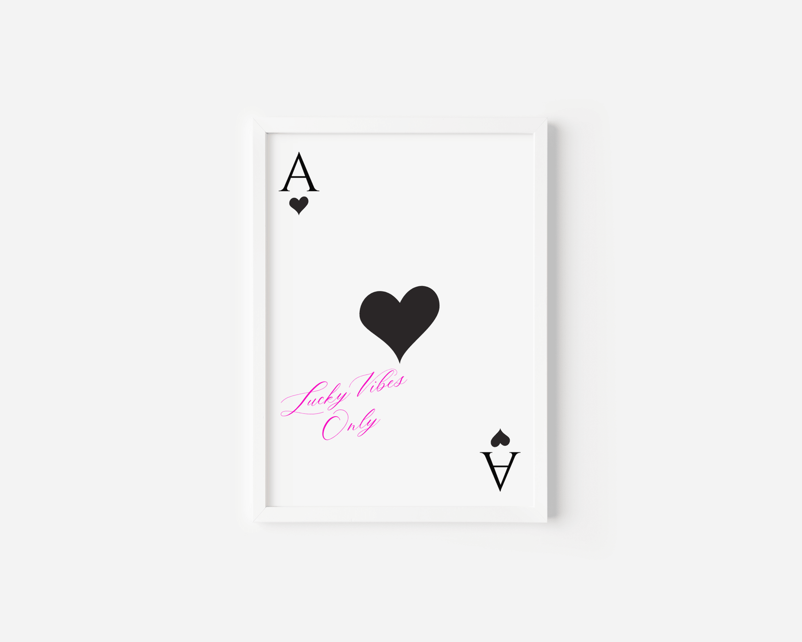 Ace of Hearts Wall Art | Canvas Art, Art Prints & Framed Canvas - Buy Wall Art