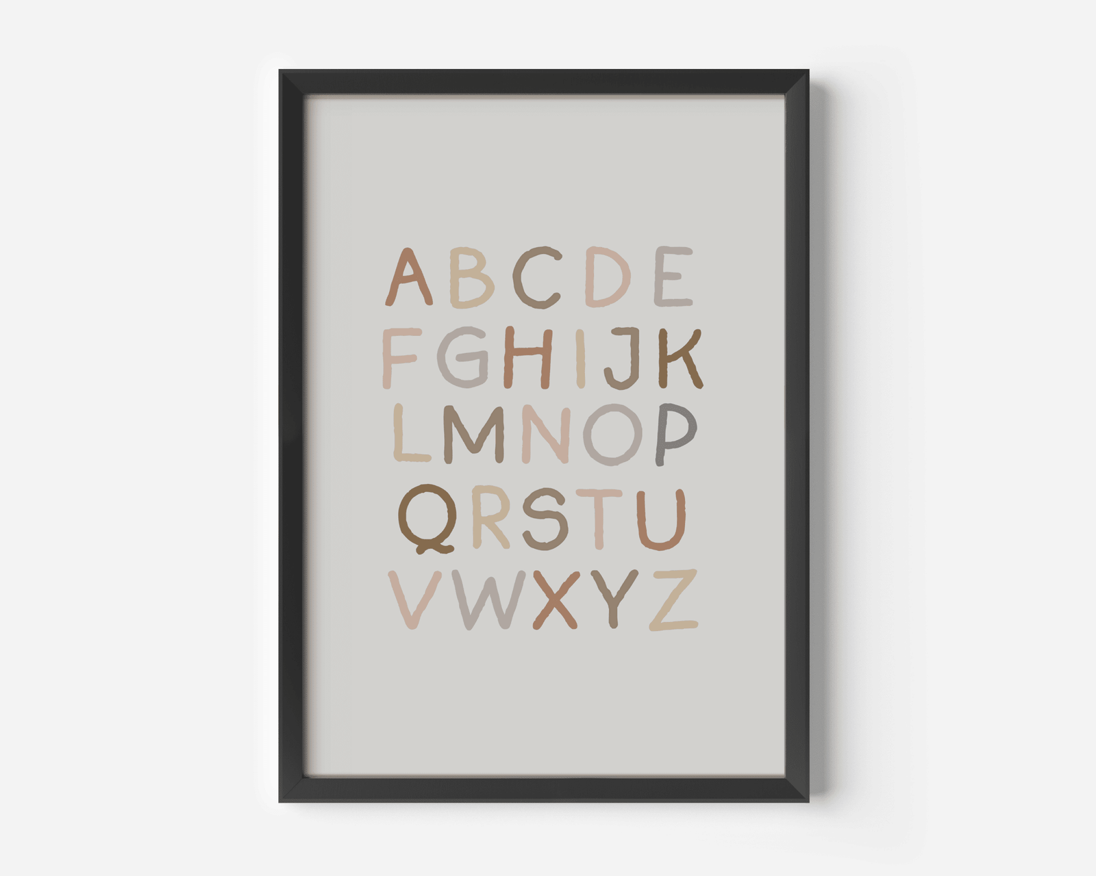 Alphabet Nursery Print | Canvas Art, Art Prints & Framed Canvas - Buy Wall Art