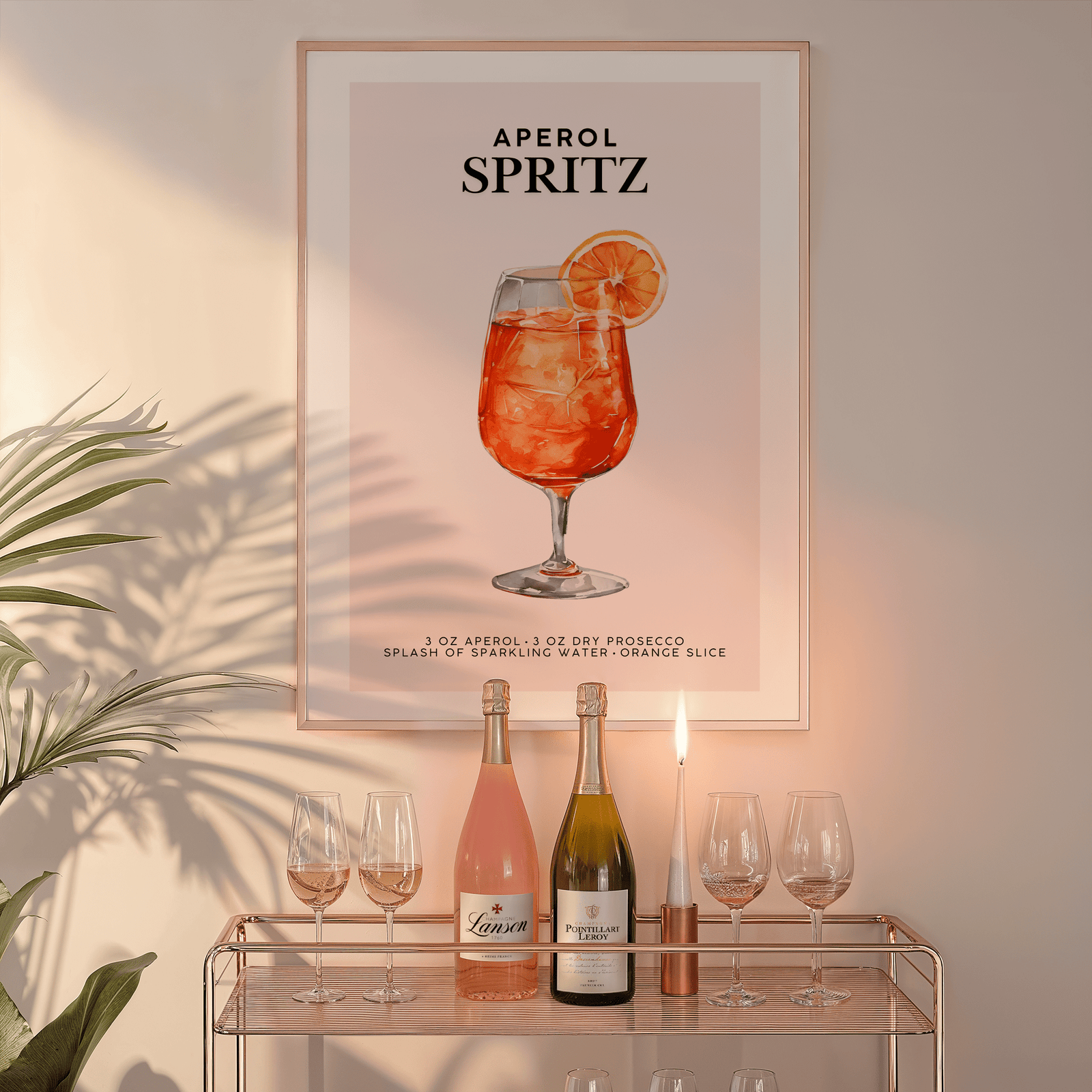 Aperol Spritz Print | Canvas Art, Art Prints & Framed Canvas - Buy Wall Art