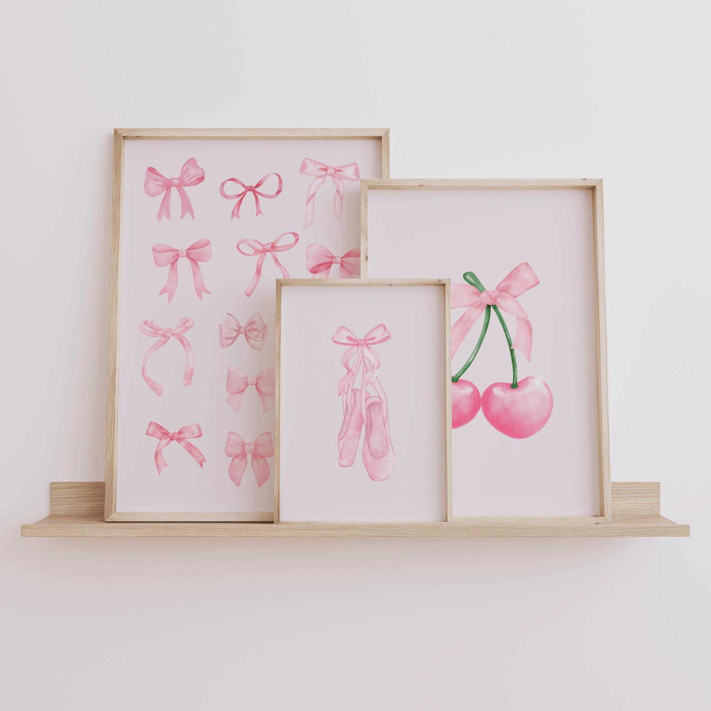 Ballet Slippers Nursery Wall Art | Canvas Art, Art Prints & Framed Canvas - Buy Wall Art