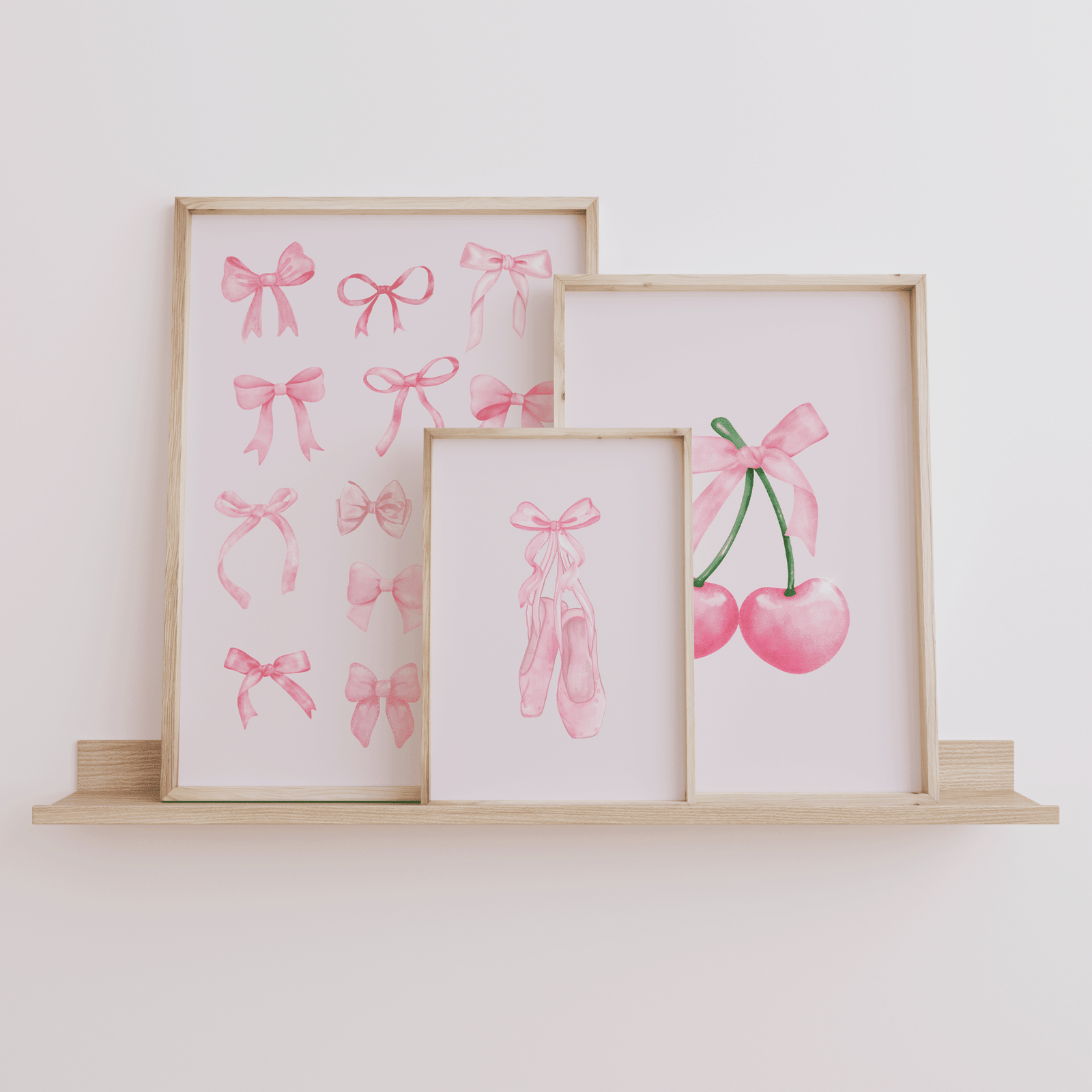 Ballet Slippers Nursery Wall Art | Canvas Art, Art Prints & Framed Canvas - Buy Wall Art