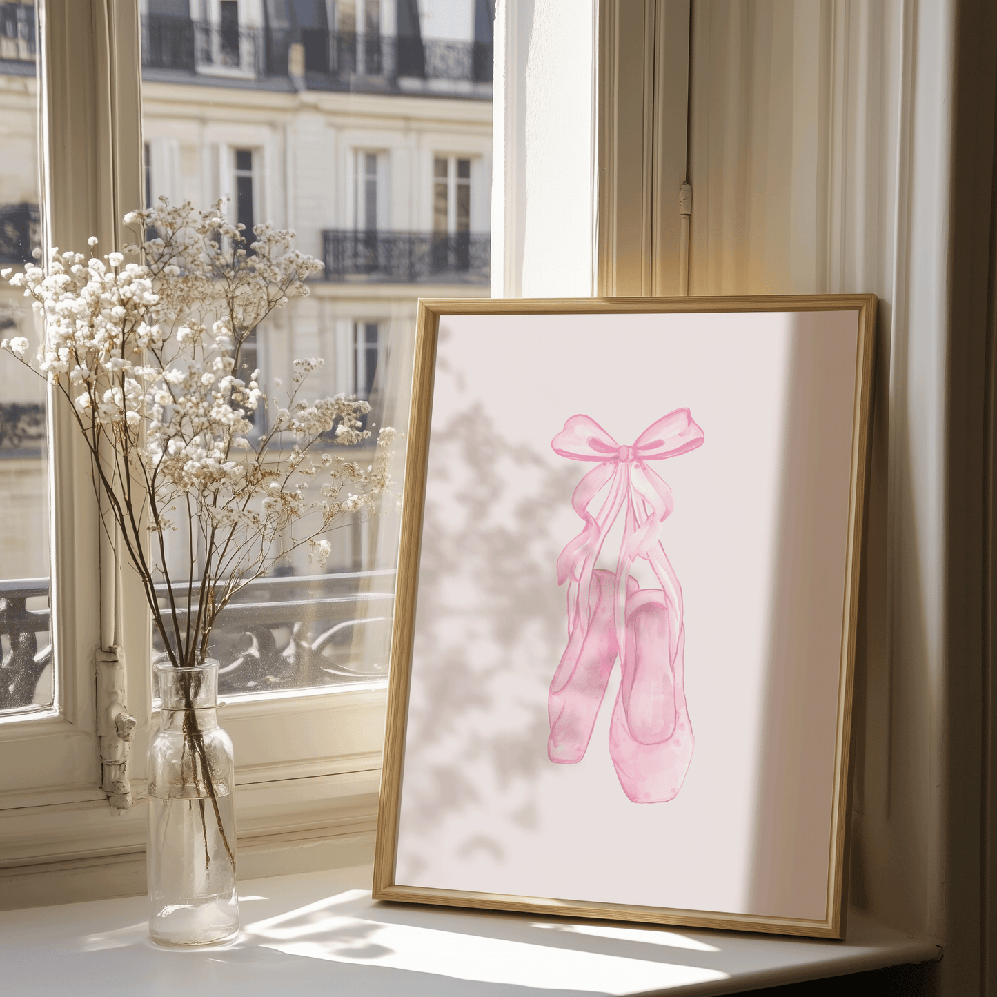 Ballet Slippers Nursery Wall Art | Canvas Art, Art Prints & Framed Canvas - Buy Wall Art