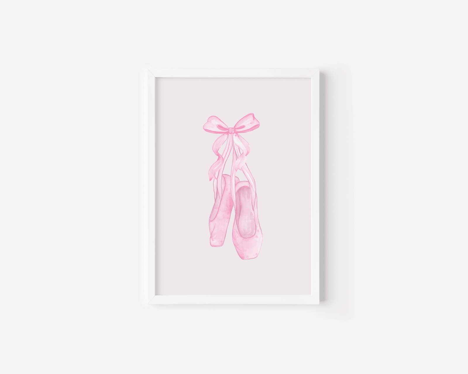 Ballet Slippers Nursery Wall Art | Canvas Art, Art Prints & Framed Canvas - Buy Wall Art