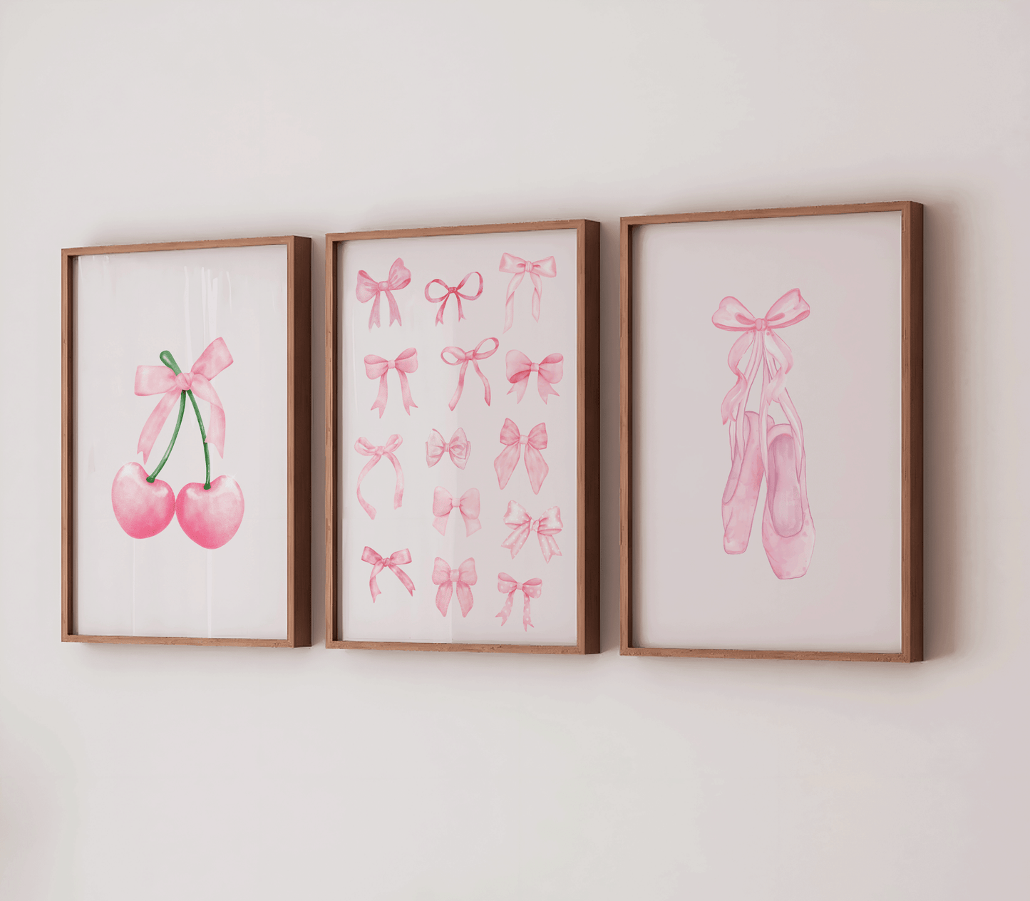 Ballet Slippers Nursery Wall Art | Canvas Art, Art Prints & Framed Canvas - Buy Wall Art