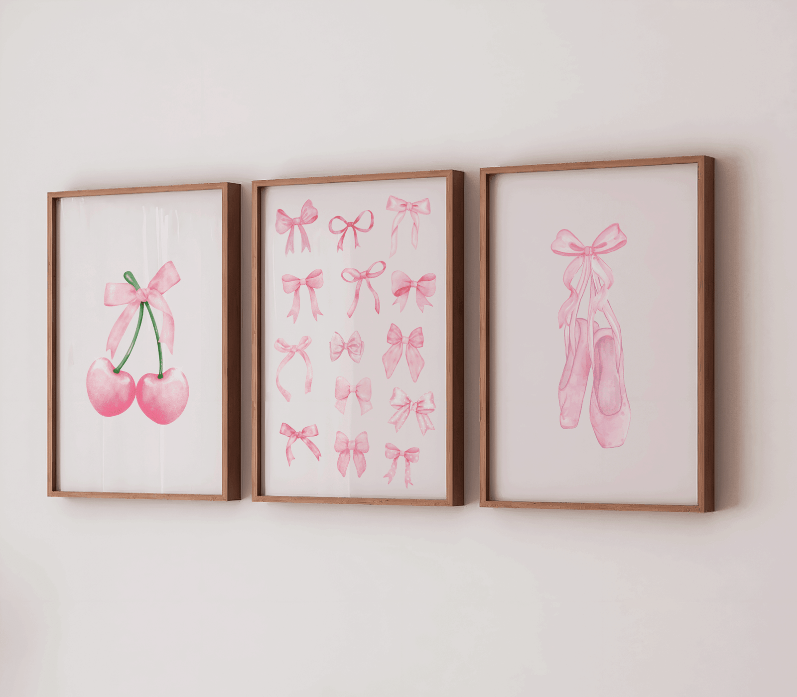 Ballet Slippers Nursery Wall Art | Canvas Art, Art Prints & Framed Canvas - Buy Wall Art