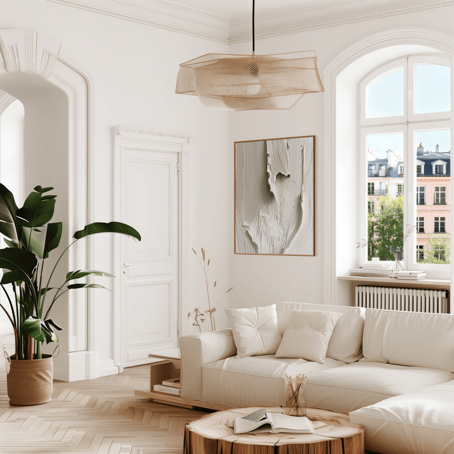 Beige White Wall Art | Canvas Art, Art Prints & Framed Canvas - Buy Wall Art