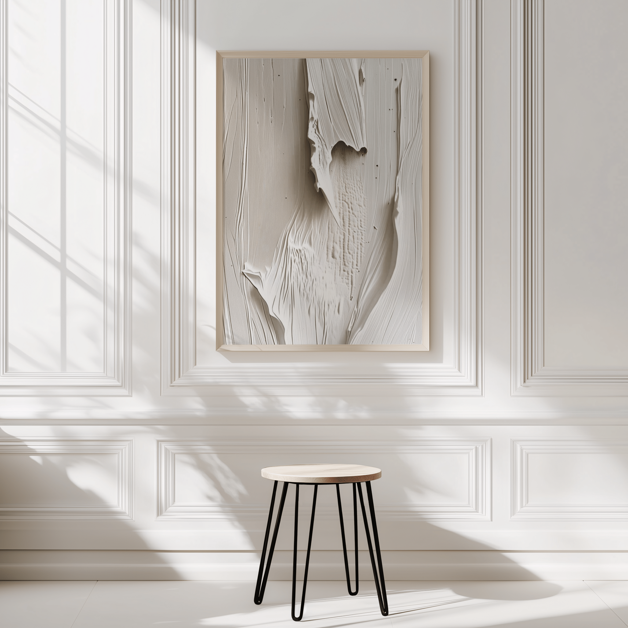 Beige White Wall Art | Canvas Art, Art Prints & Framed Canvas - Buy Wall Art