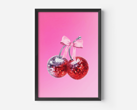 Cherry Pop Art Wall Art | Canvas Art, Art Prints & Framed Canvas - Buy Wall Art