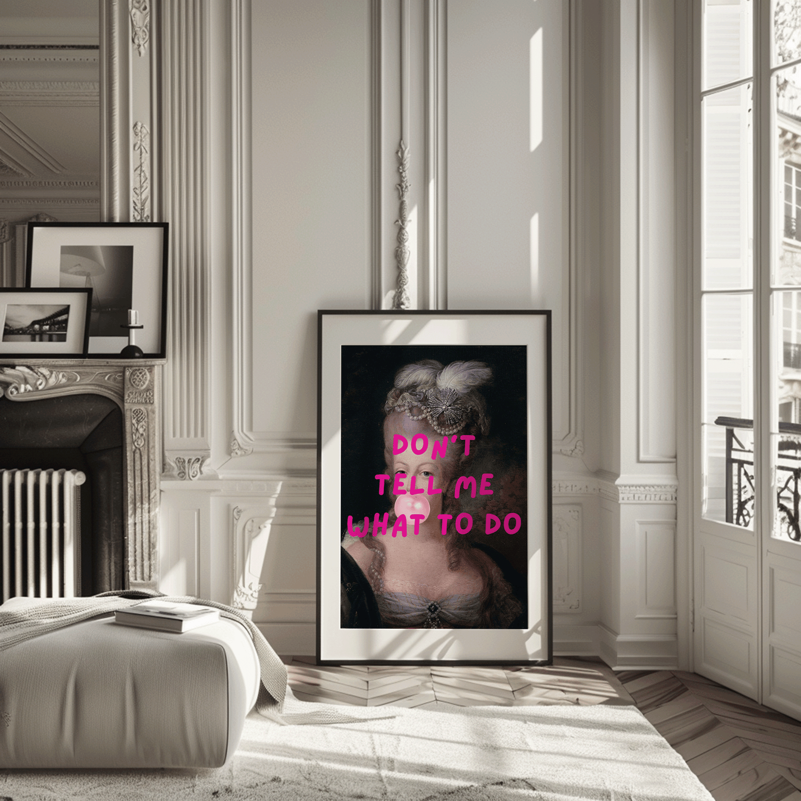 Don’t Tell Me What to Do - Funny Feminist Wall Art | Canvas Art, Art Prints & Framed Canvas - Buy Wall Art