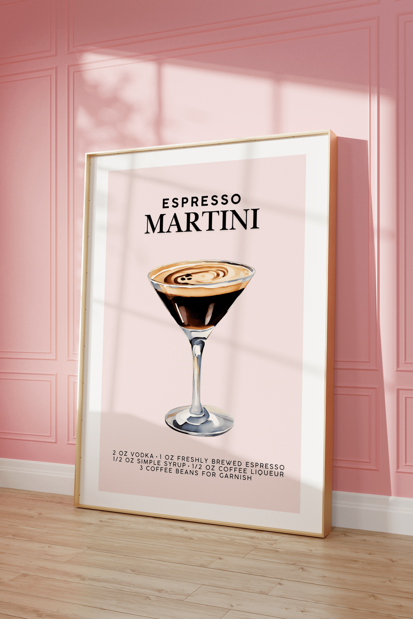 Espresso Martini Art Print | Canvas Art, Art Prints & Framed Canvas - Buy Wall Art