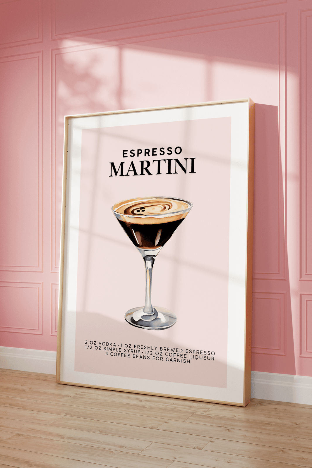 Espresso Martini Art Print | Canvas Art, Art Prints & Framed Canvas - Buy Wall Art