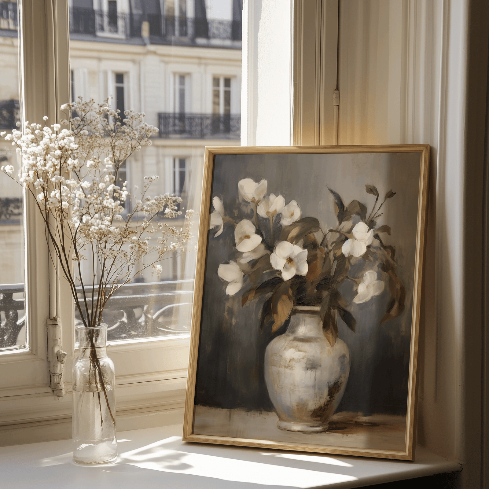 Flowers Still Life Painting | Canvas Art, Art Prints & Framed Canvas - Buy Wall Art