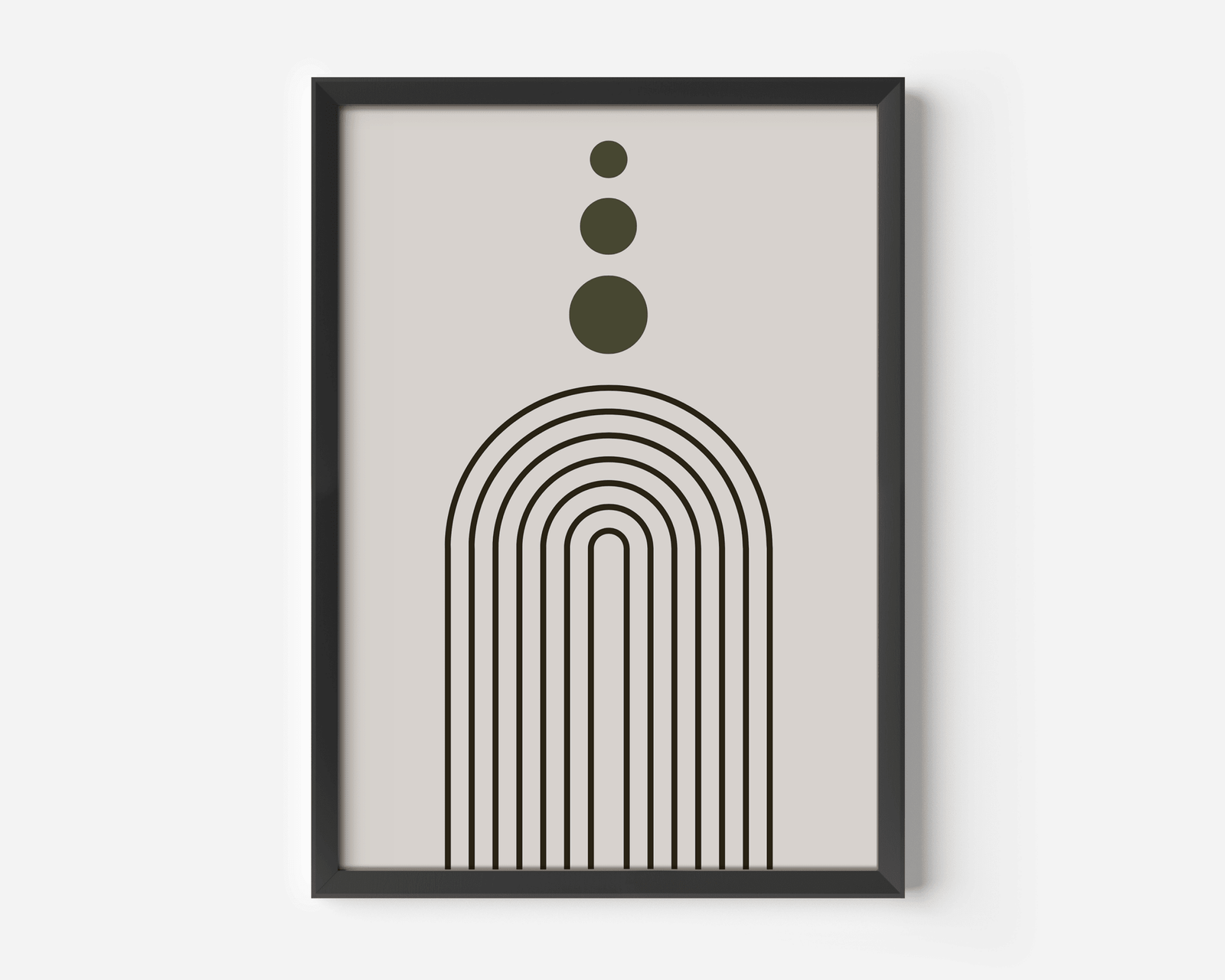 Geometric Wall Art with Arches and Circles | Canvas Art, Art Prints & Framed Canvas - Buy Wall Art