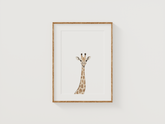 Giraffe Nursery Wall Art | Canvas Art, Art Prints & Framed Canvas - Buy Wall Art