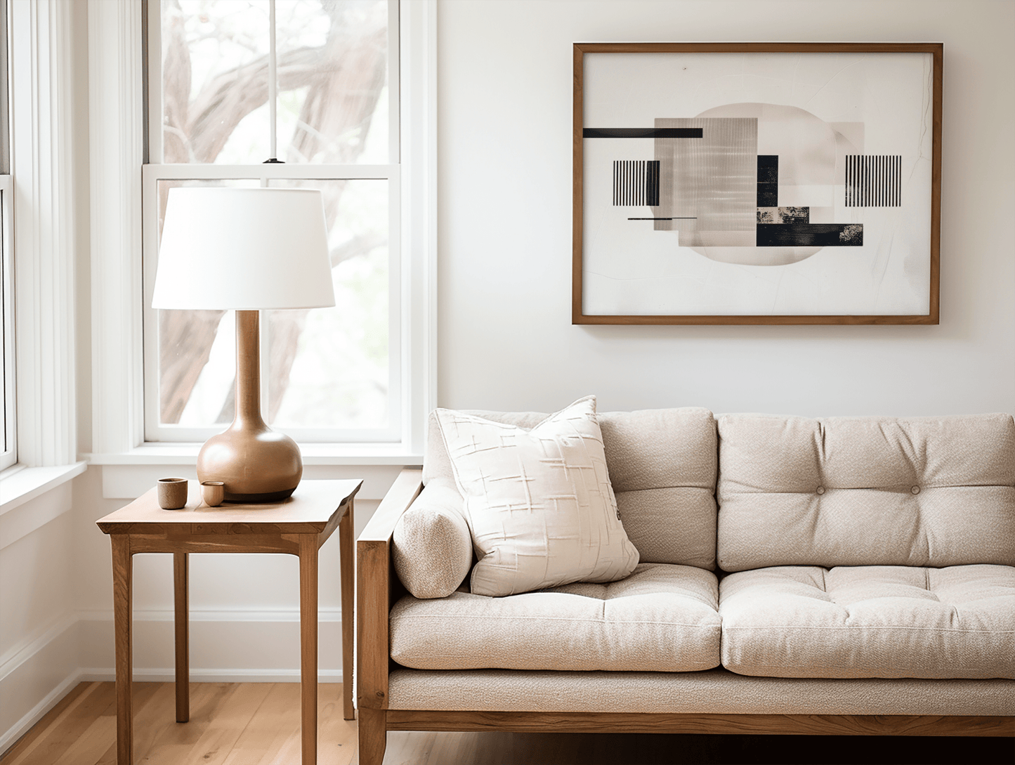 Minimalist Abstract Art Black and White | Canvas Art, Art Prints & Framed Canvas - Buy Wall Art