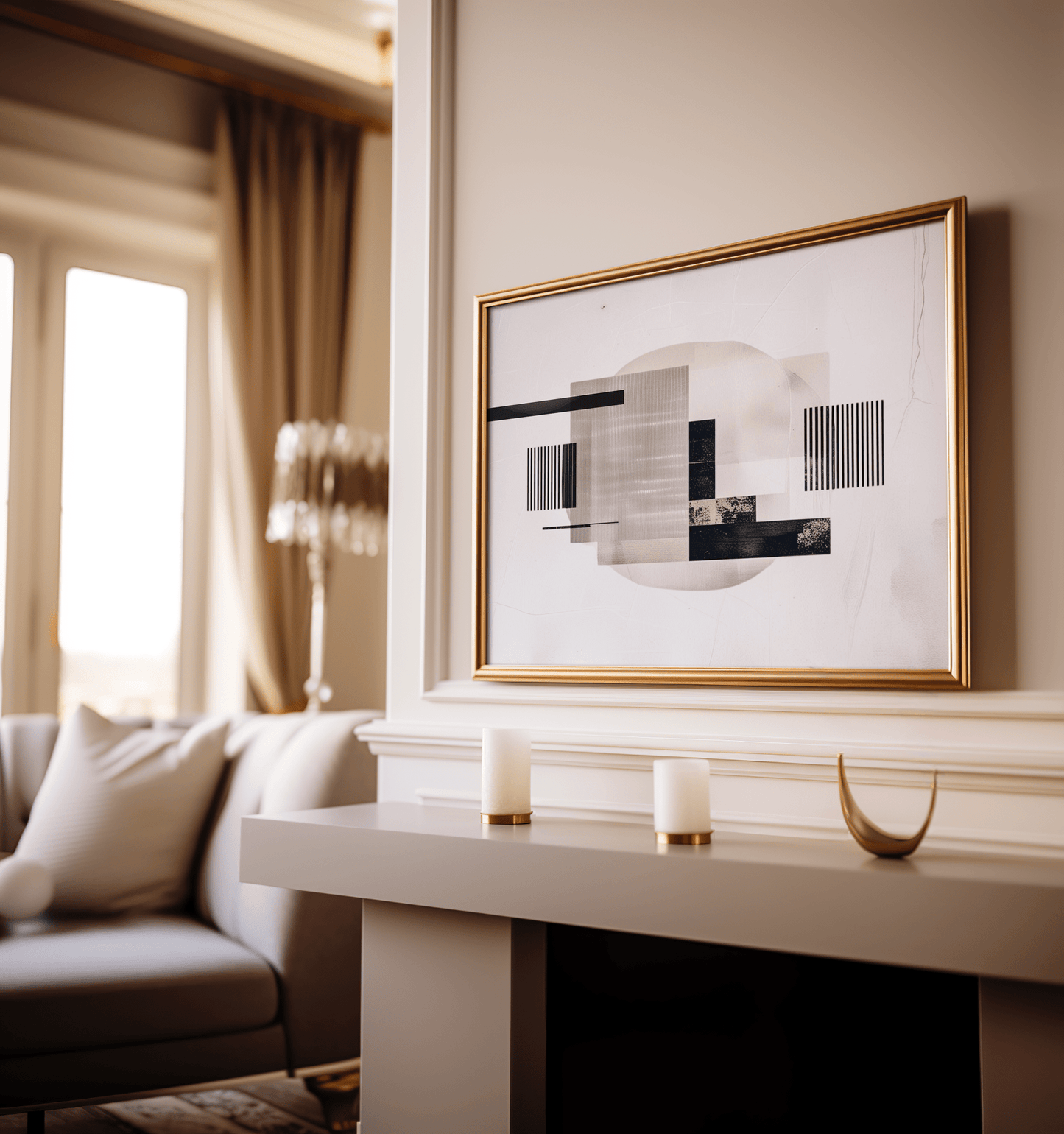 Minimalist Abstract Art Black and White | Canvas Art, Art Prints & Framed Canvas - Buy Wall Art