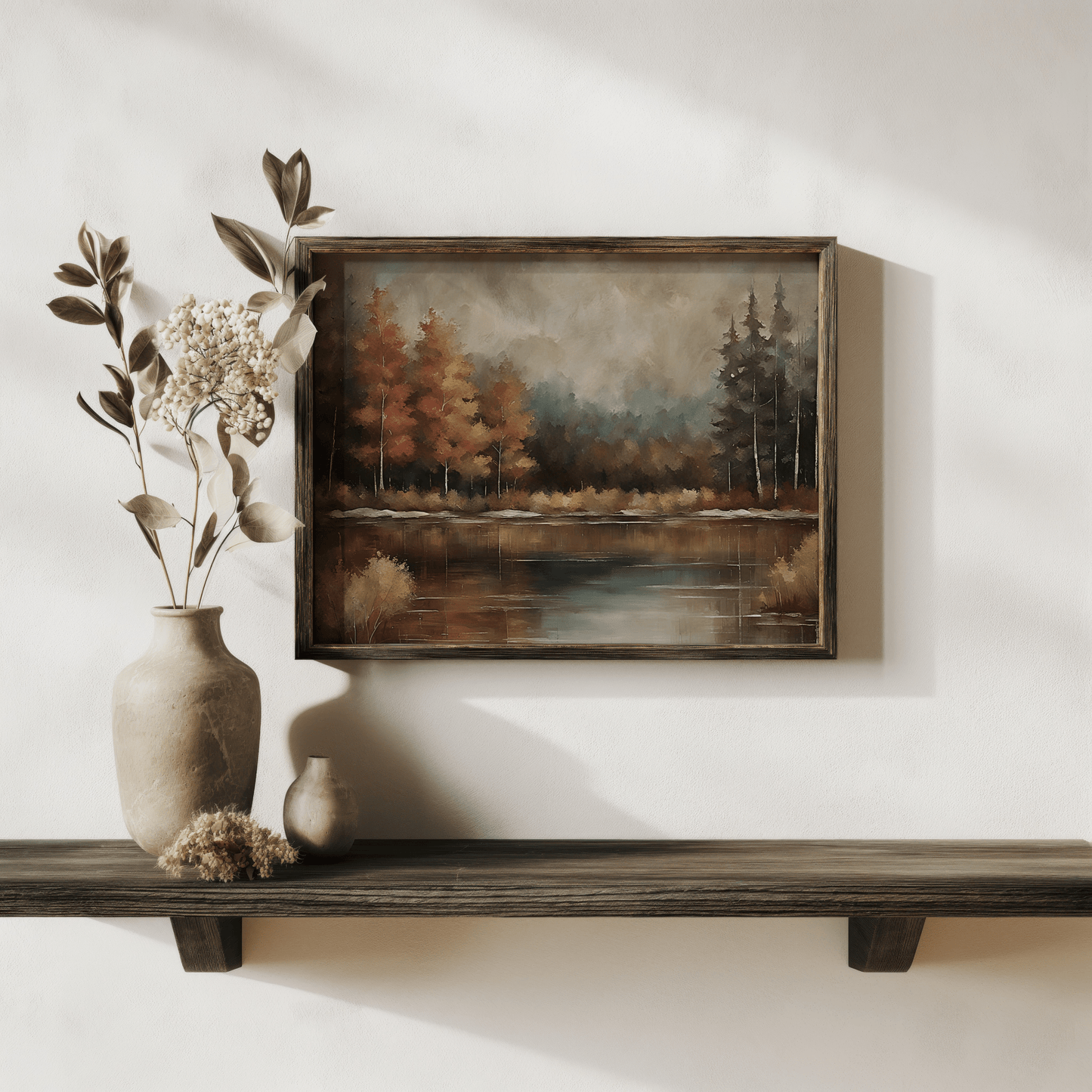 Moody Fall Landscape Wall Art | Canvas Art, Art Prints & Framed Canvas - Buy Wall Art