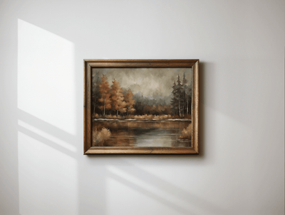 Moody Fall Landscape Wall Art | Canvas Art, Art Prints & Framed Canvas - Buy Wall Art