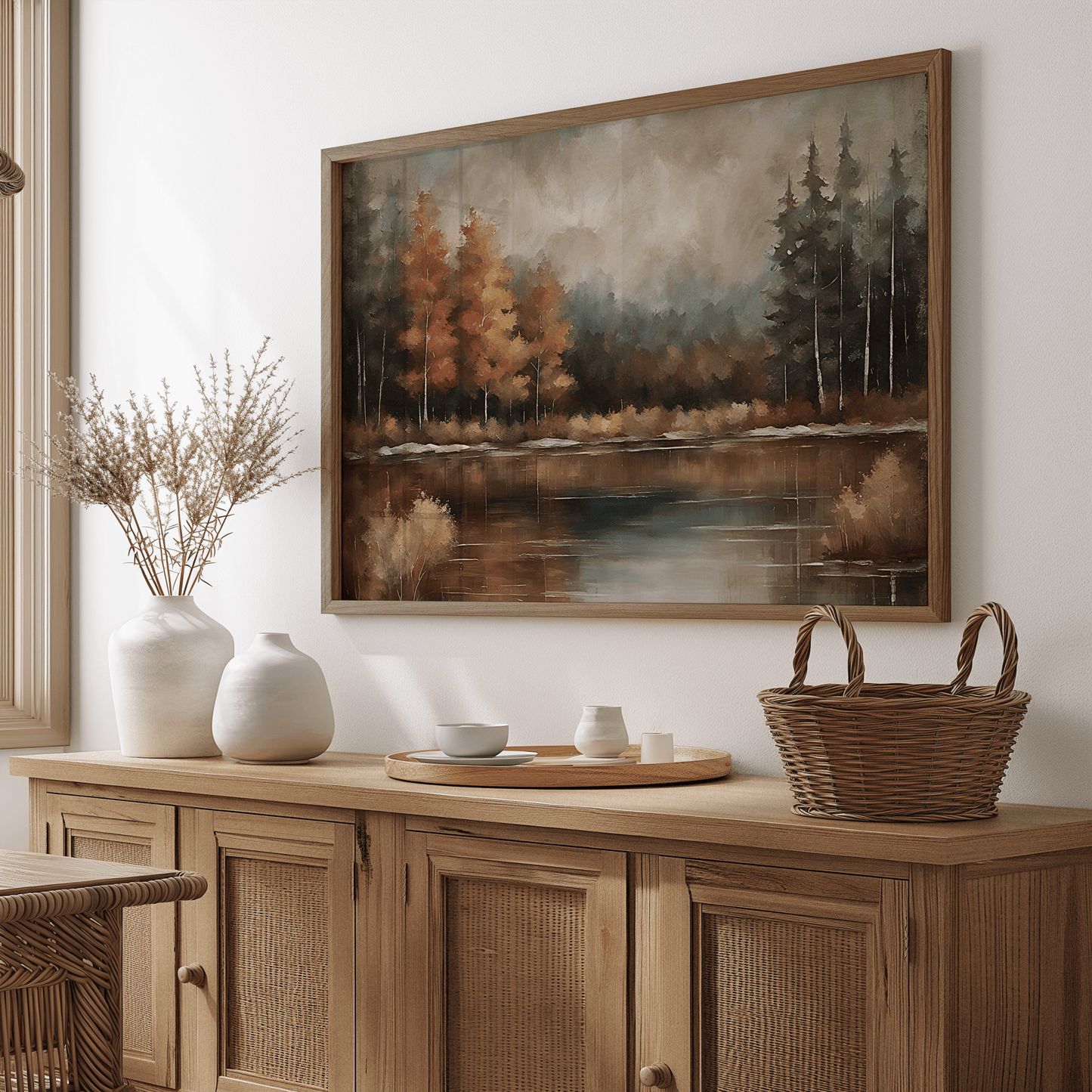 Moody Fall Landscape Wall Art | Canvas Art, Art Prints & Framed Canvas - Buy Wall Art