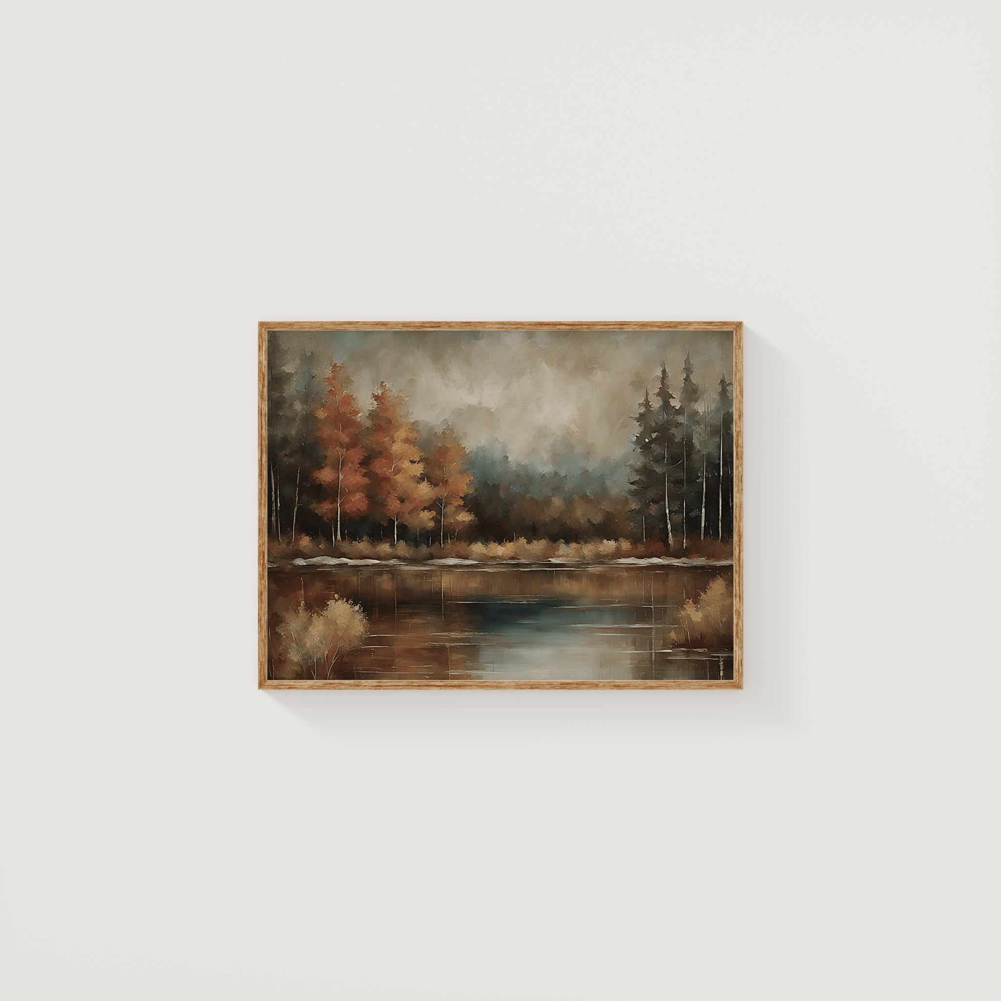 Moody Fall Landscape Wall Art | Canvas Art, Art Prints & Framed Canvas - Buy Wall Art