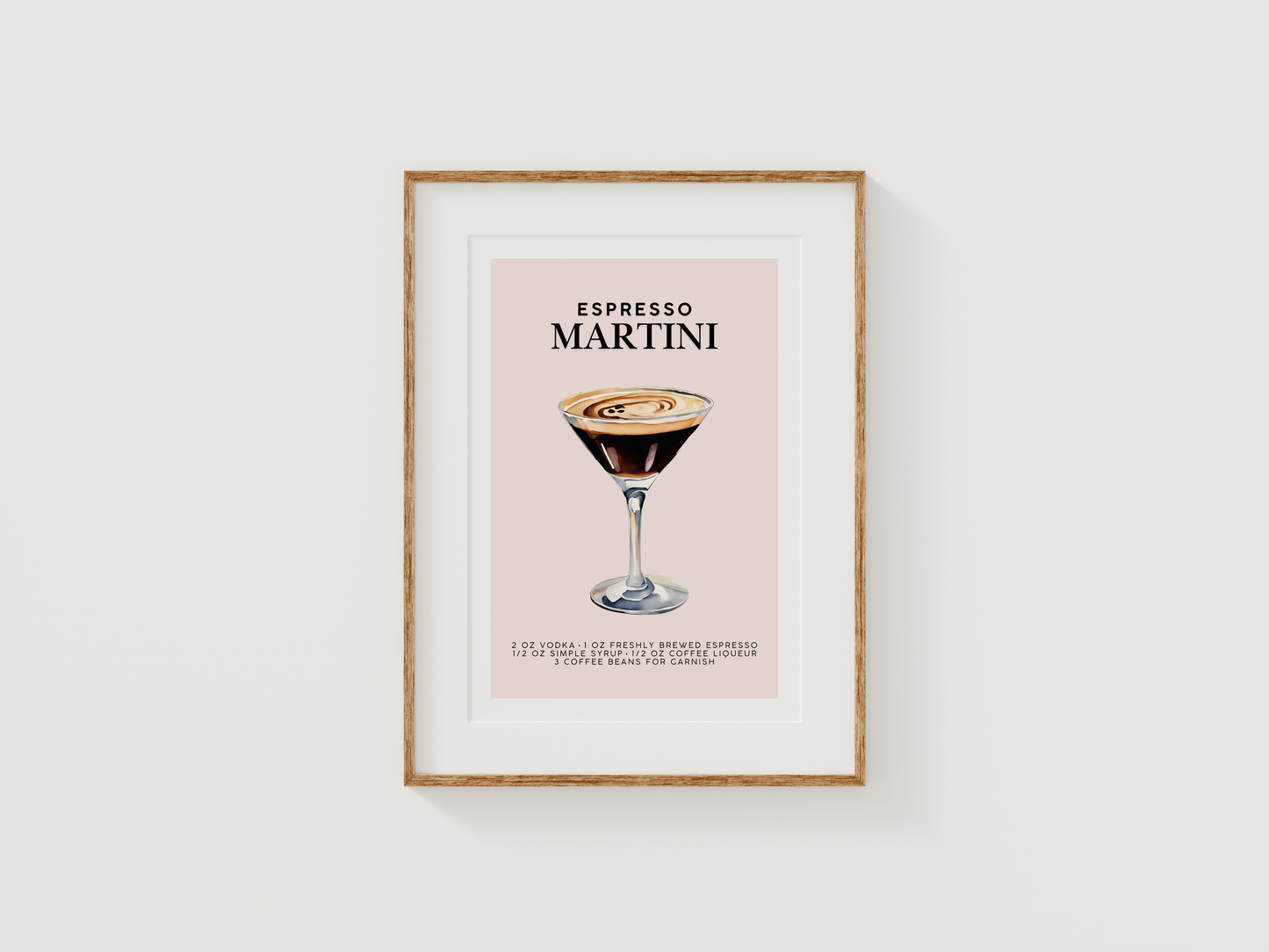 Espresso Martini Art Print | Canvas Art, Art Prints & Framed Canvas