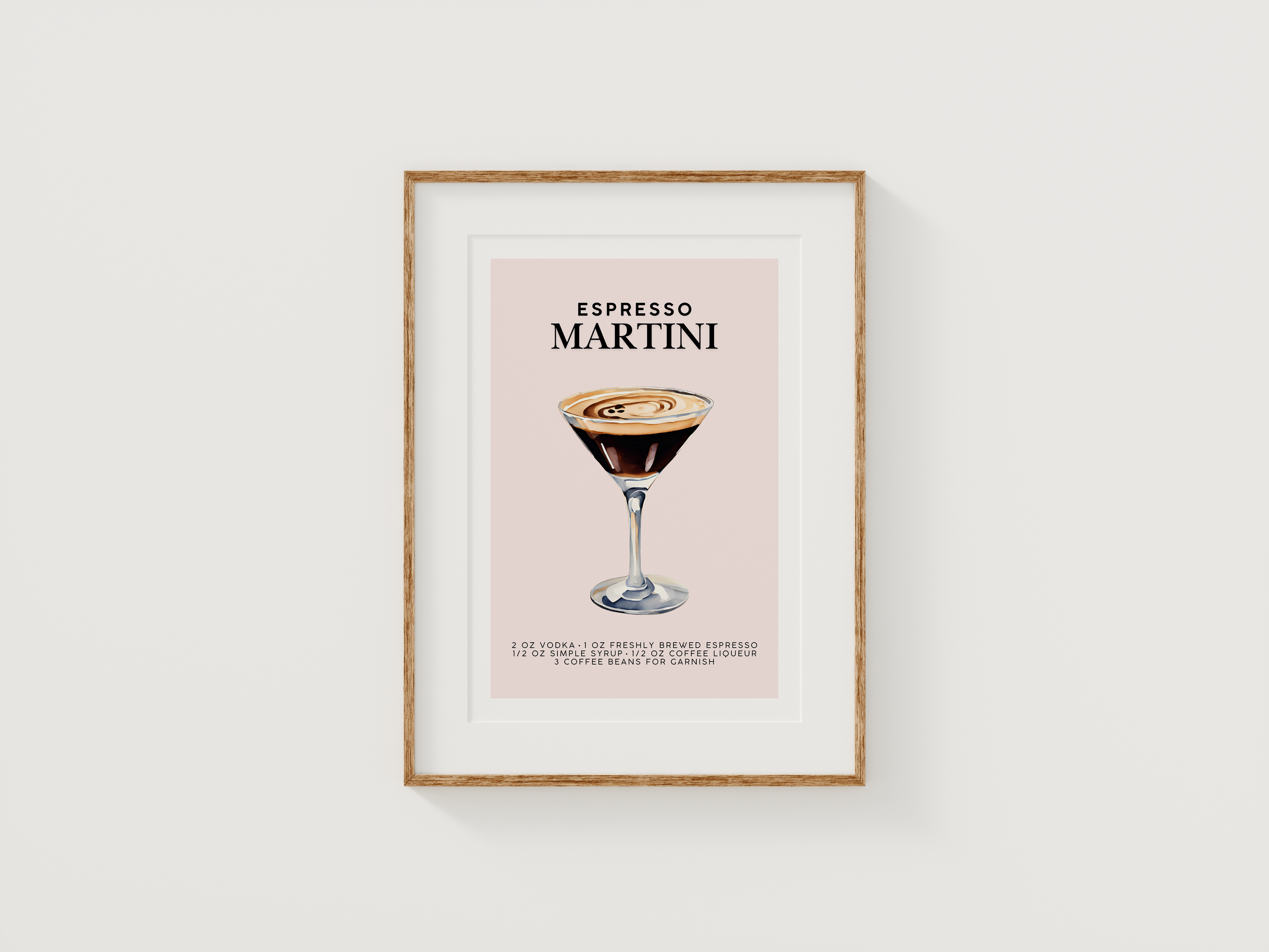 Espresso Martini Art Print | Canvas Art, Art Prints & Framed Canvas