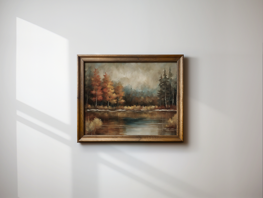 Moody Fall Landscape Wall Art | Canvas Art, Art Prints & Framed Canvas