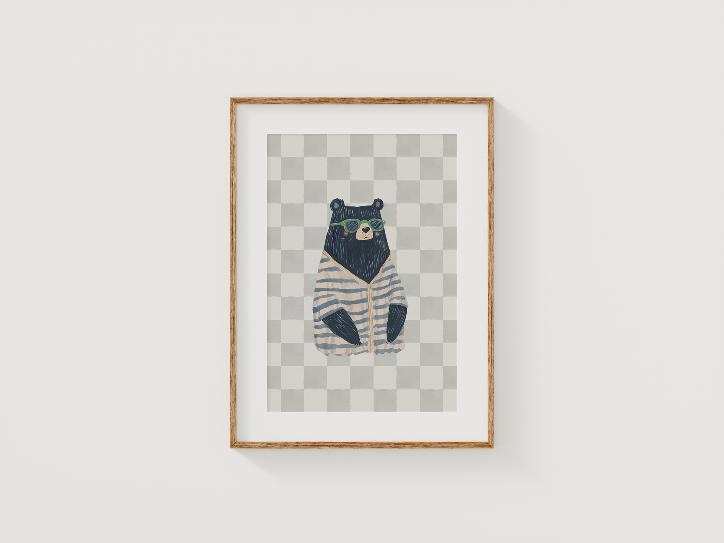 Funky Bear Nursery Art | Canvas Art, Art Prints & Framed Canvas