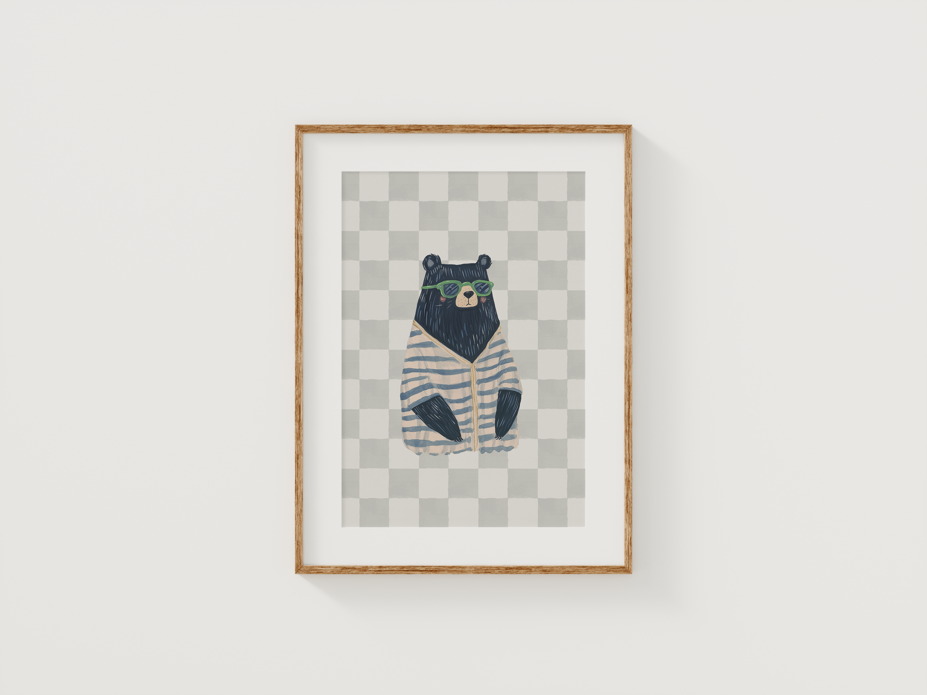 Funky Bear Nursery Art | Canvas Art, Art Prints & Framed Canvas