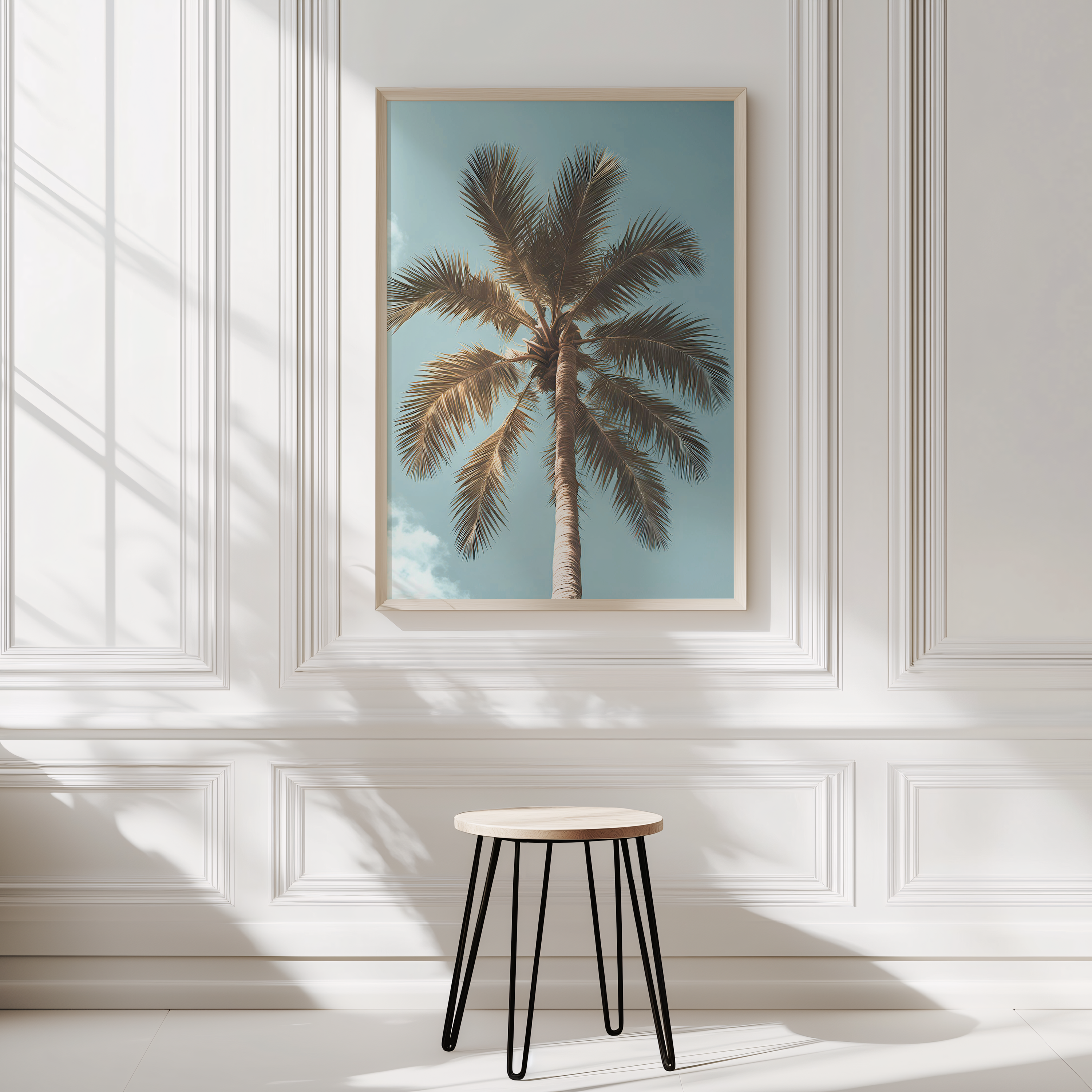 Vintage Palm Tree Print | Canvas Art, Art Prints & Framed Canvas